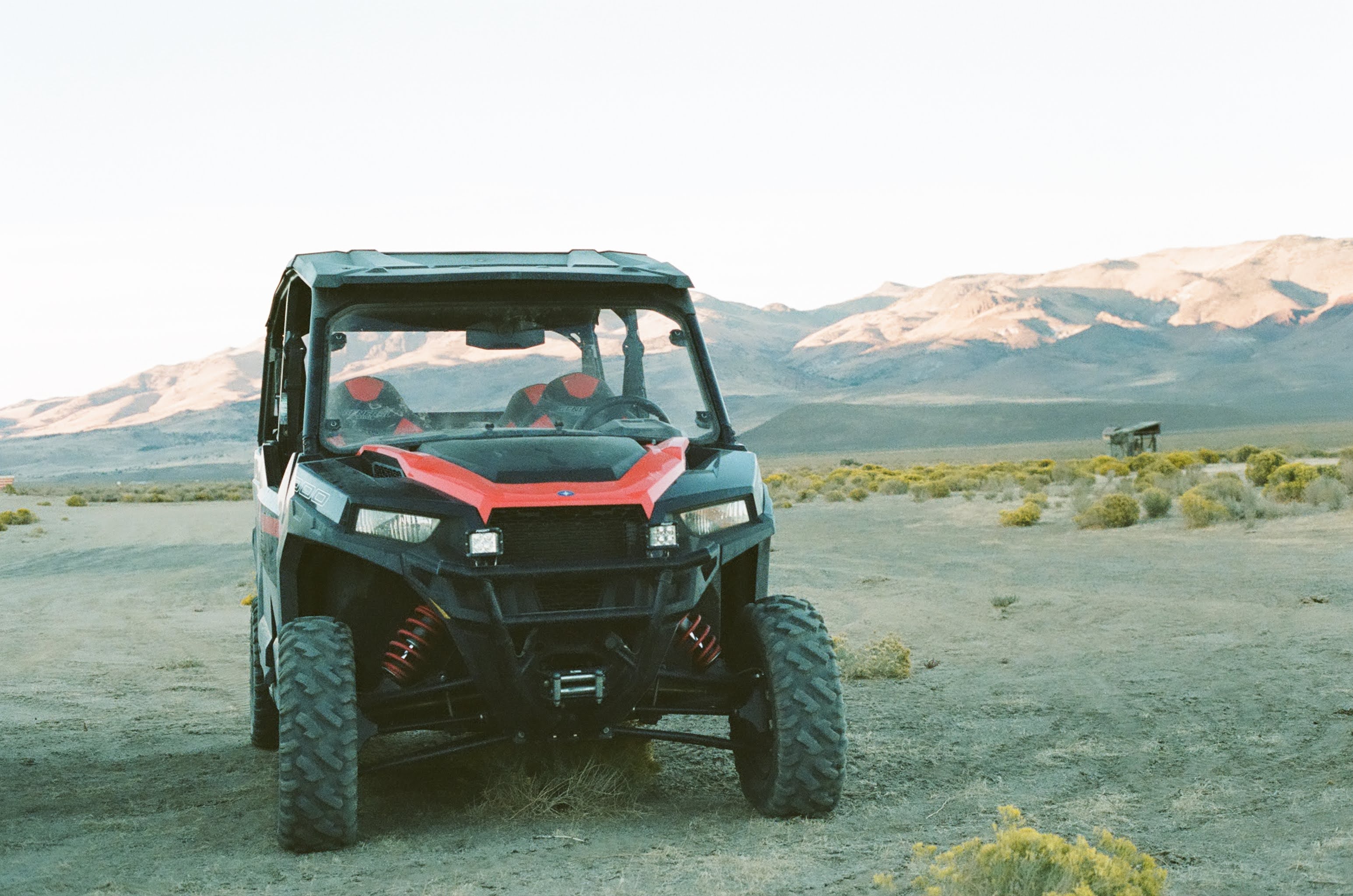 UTV in desert